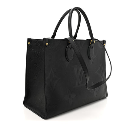Louis Vuitton Empreinte Monogram Giant Onthego PM Black 3 of 16