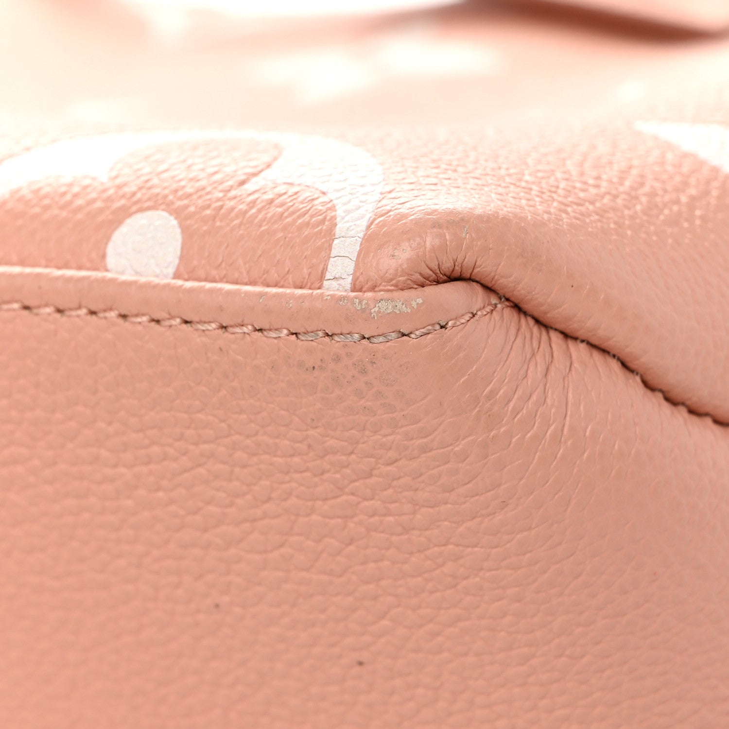 Louis Vuitton Empreinte Monogram Giant Petit Palais Rose Trianon Creme 10 of 10