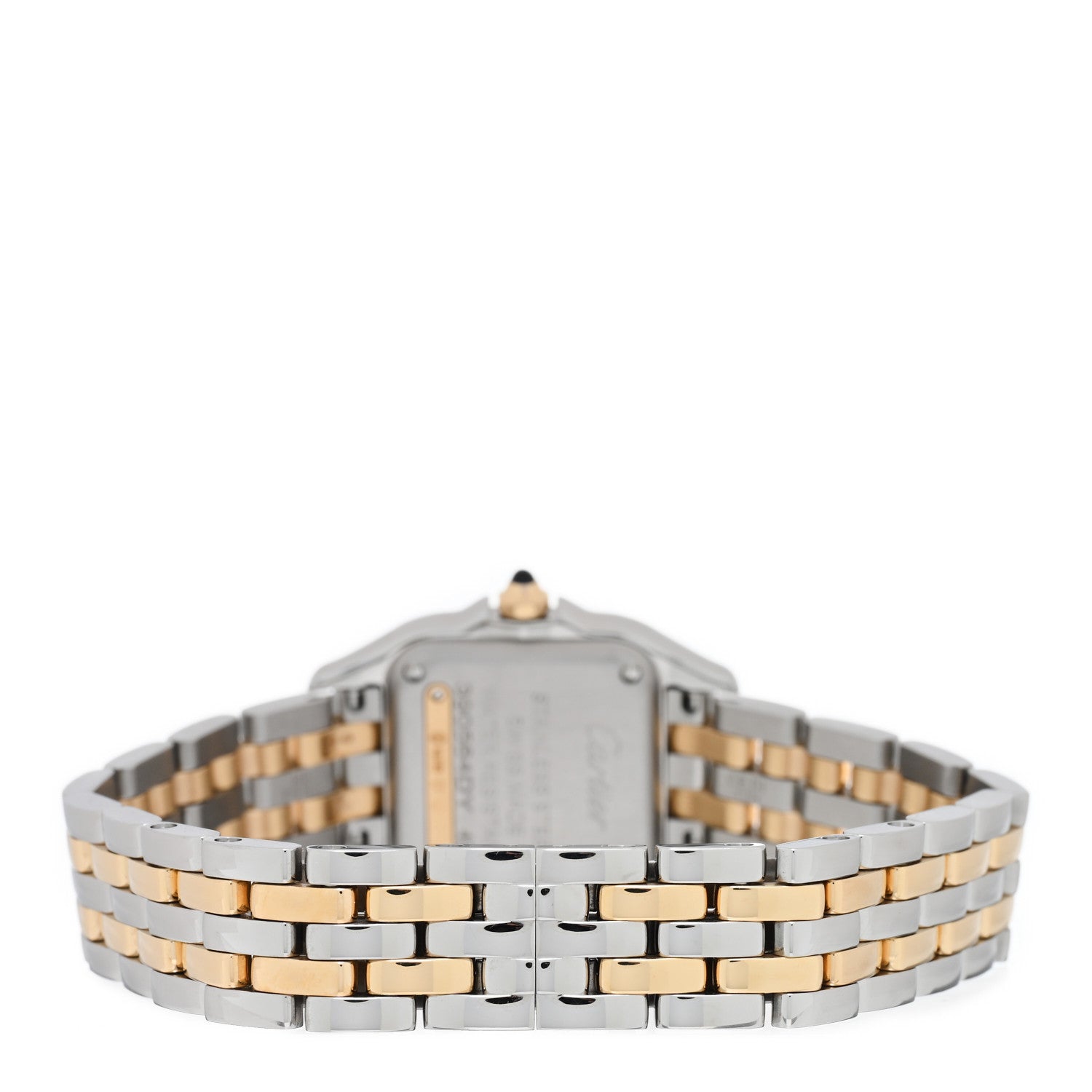 Cartier Stainless Steel 18K Yellow Gold 22mm Panthere Quartz Watch 3 of 5