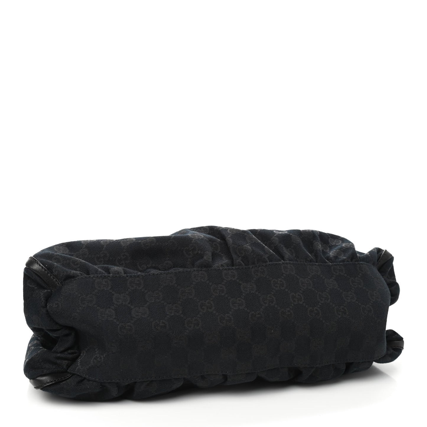 Monogram Large D Ring Hobo Black