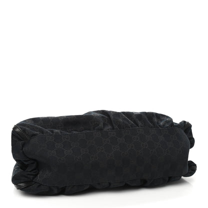 Gucci Monogram Large D Ring Hobo Black 3 of 8