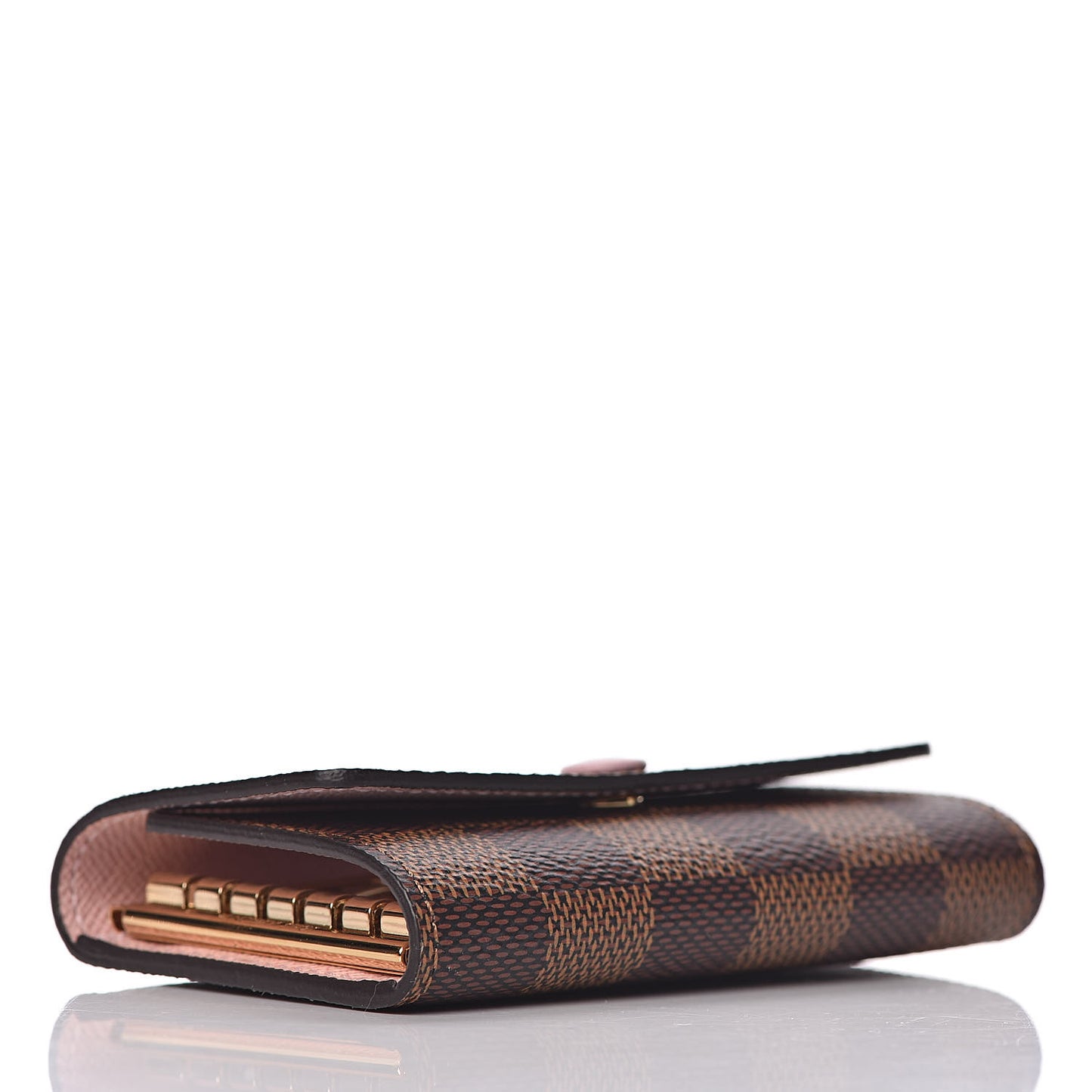 Damier Ebene Multicles 6 Key Holder Rose Ballerine