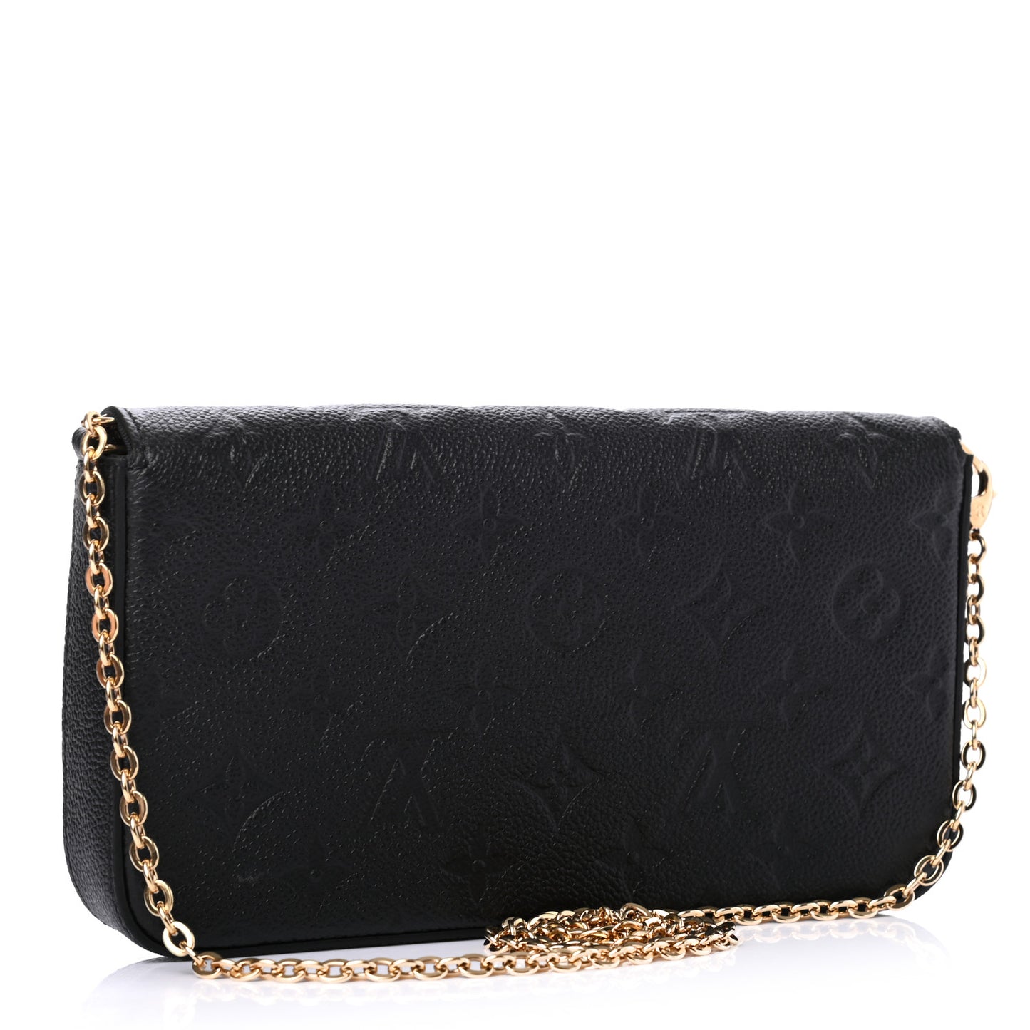 Empreinte Pochette Felicie Chain Wallet Black