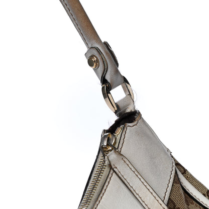 Gucci Monogram Large D Gold Hobo Off White 6 of 8