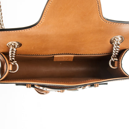 Gucci Saddle Soft Lux Small Emily Chain Shoulder Bag New Banana 5 of 8