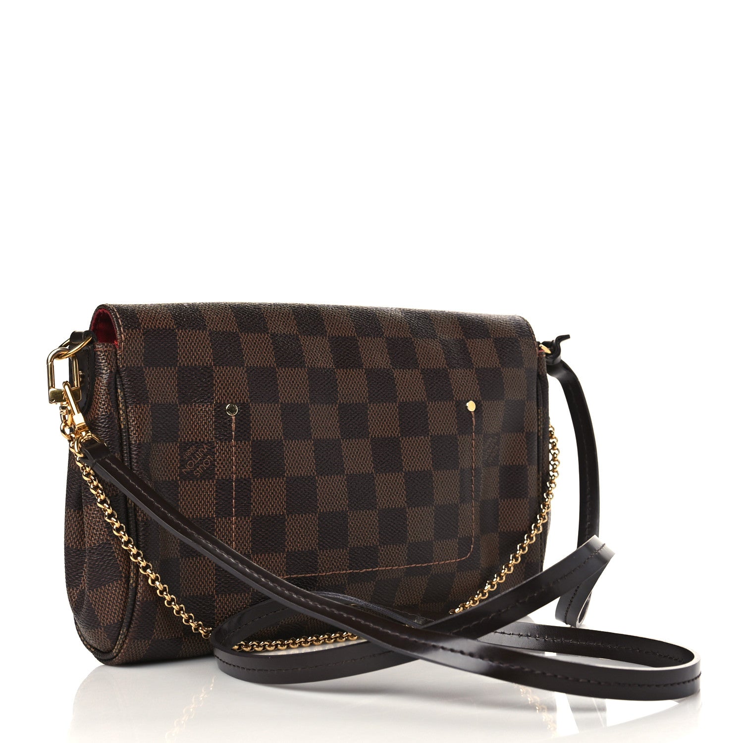 Louis Vuitton Damier Ebene Favorite MM 3 of 9