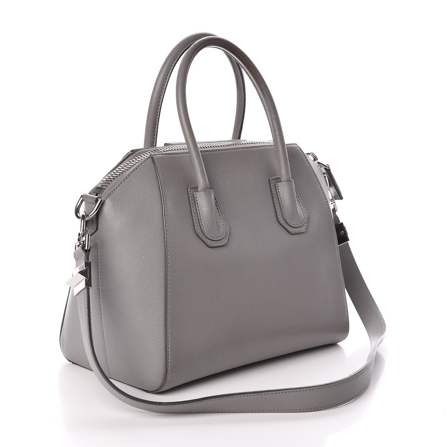 Givenchy Sugar Goatskin Small Antigona Pearl Grey 3 of 18