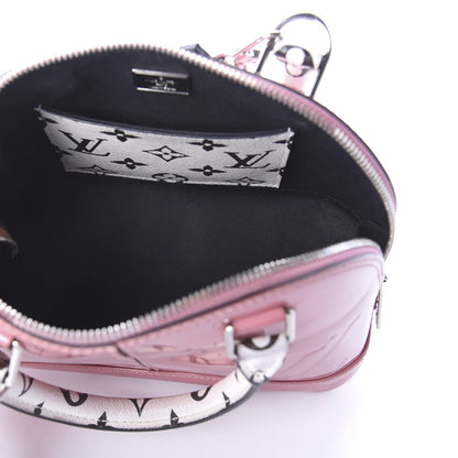 Louis Vuitton Patent Monogram Alma BB Rose Blush 8 of 12
