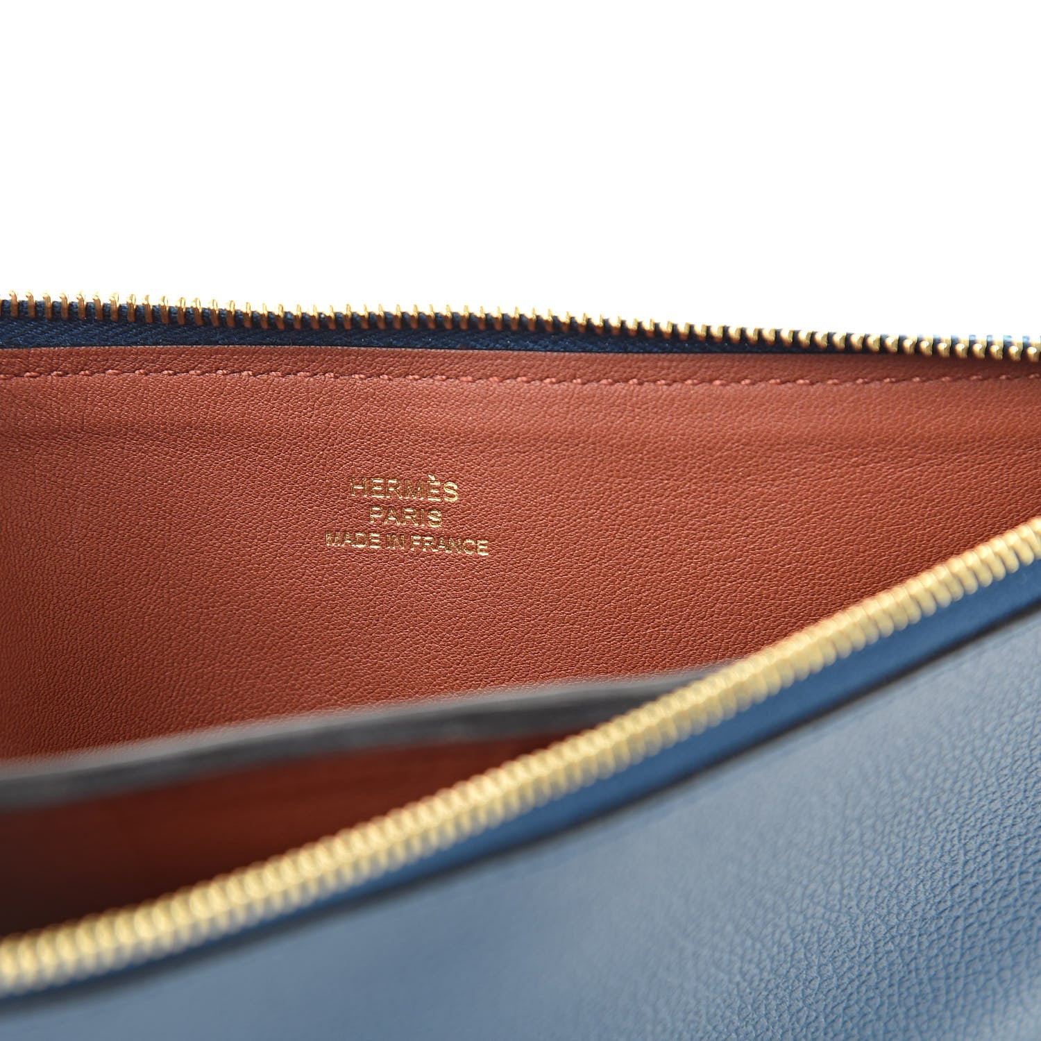 Hermes Evercolor Atout Pouch Deep Bleu 6 of 7