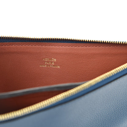 Hermes Evercolor Atout Pouch Deep Bleu 6 of 7