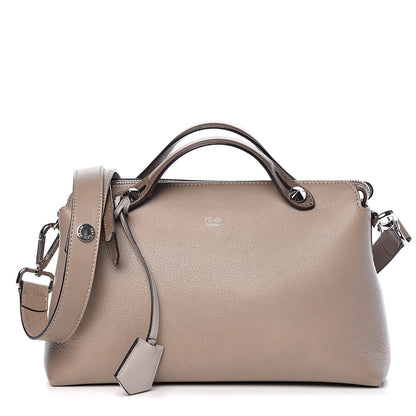 Fendi Vitello Dolce Medium By The Way Boston Bag Tortora Seppia 1 of 9