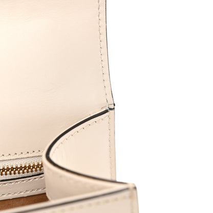 Gucci Calfskin Small Sylvie Shoulder Bag Off White 11 of 13