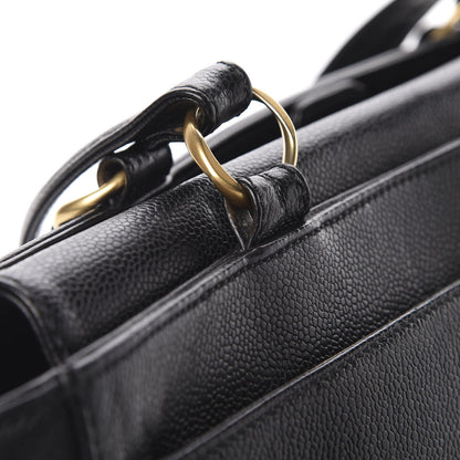 Chanel Caviar CC Tote Black 16 of 20