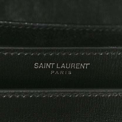 Saint Laurent Calfskin Medium Monogram Sunset Black 7 of 11