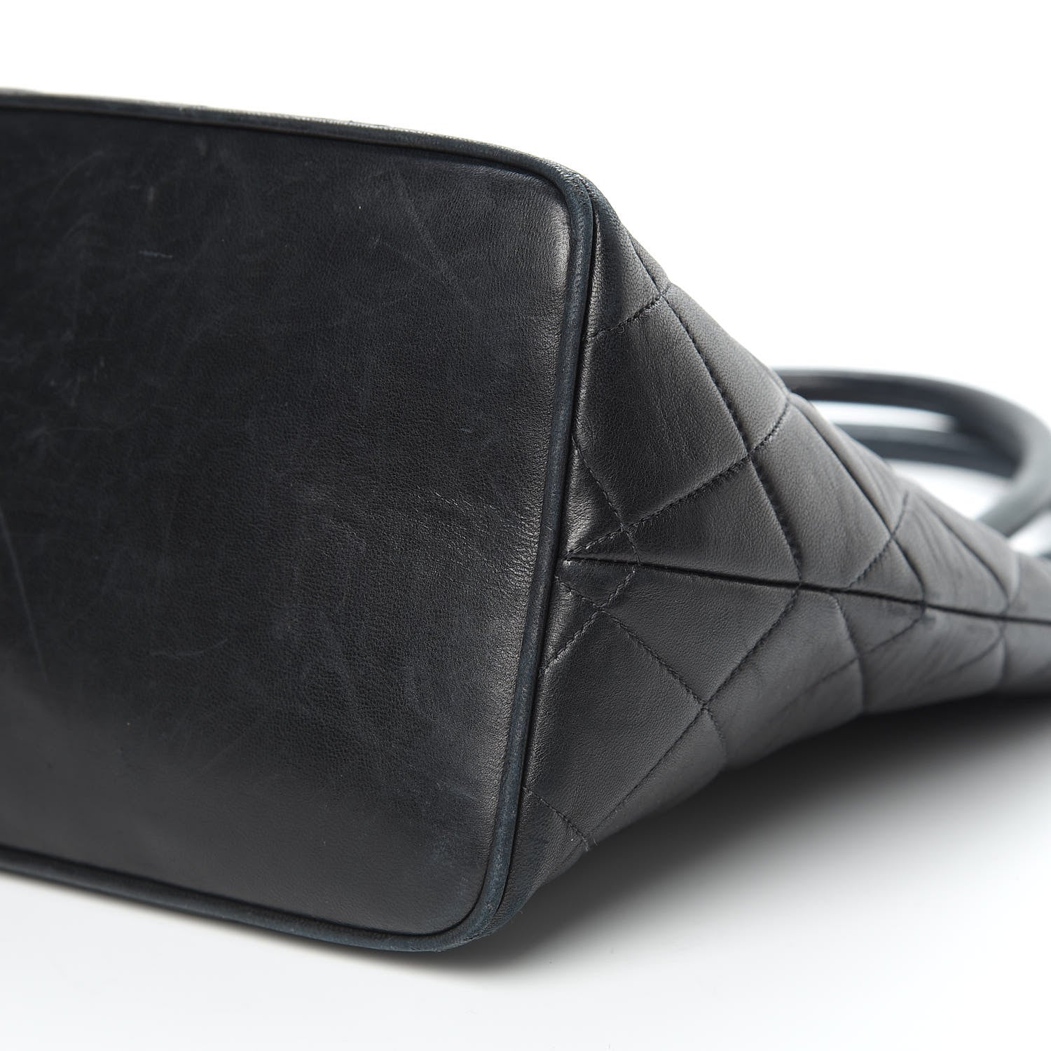 Chanel Lambskin Quilted Medallion Tote Black 9 of 20