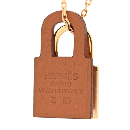 Hermes Swift O'Kelly Pendant Necklace Gold 5 of 5
