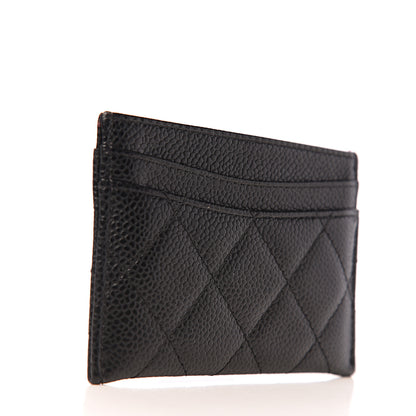 Chanel Caviar Quilted Card Holder Black 2 of 8