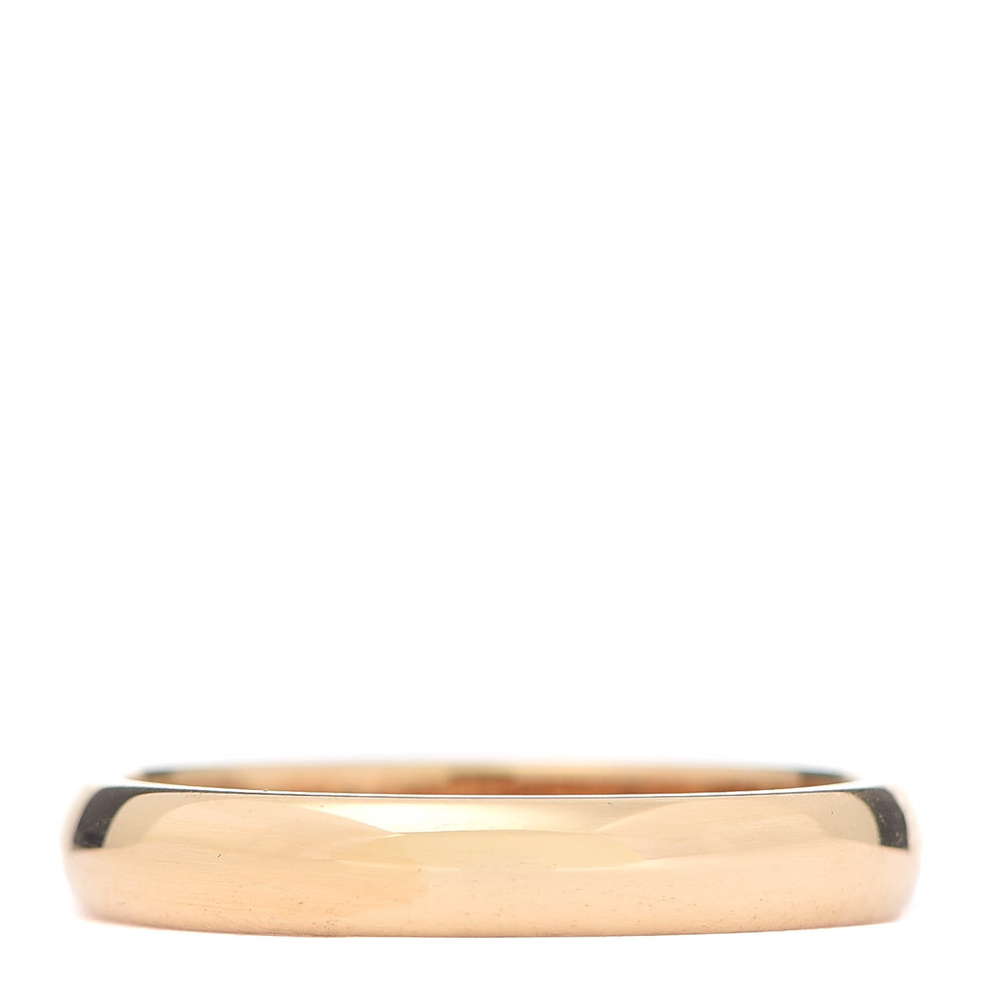 18K Yellow Gold 3.5mm 1895 Wedding Band Ring 57 8