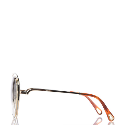 Chloe Carlina Round Sunglasses CE134S Gold 2 of 7
