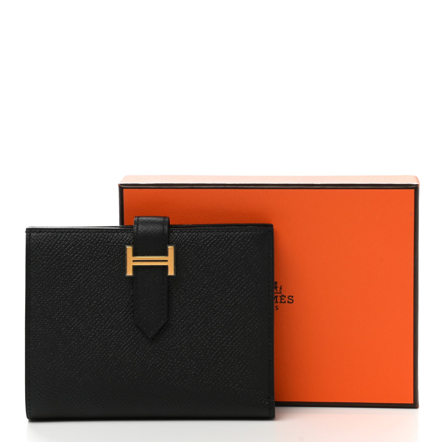 Epsom Bearn Compact Wallet Black