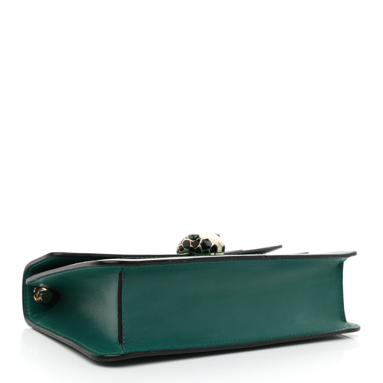 Bulgari Calfskin Serpenti Forever Crossbody Bag Emerald Green 5 of 10