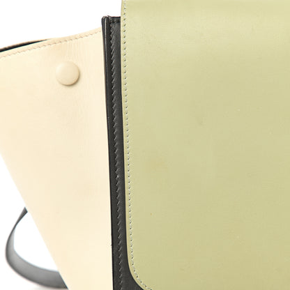 Celine Smooth Calfskin Medium Tri-Color Trapeze Pistachio 8 of 26