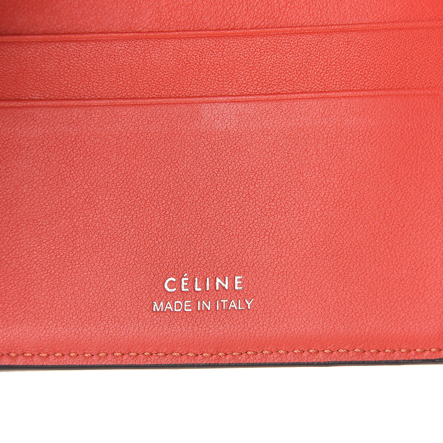 Drummed Calfskin Small Multifunction Folded Wallet Dune