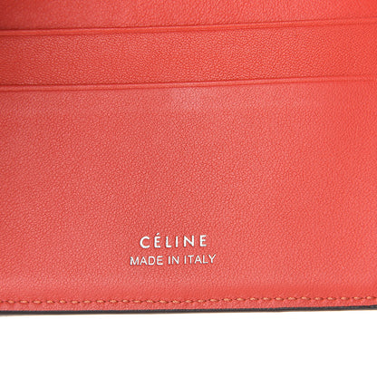 Celine Drummed Calfskin Small Multifunction Folded Wallet Dune 5 of 6