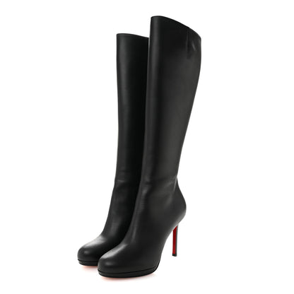 Christian Louboutin Calfskin Botalili 120 Tall Boots 36 Black 3 of 8