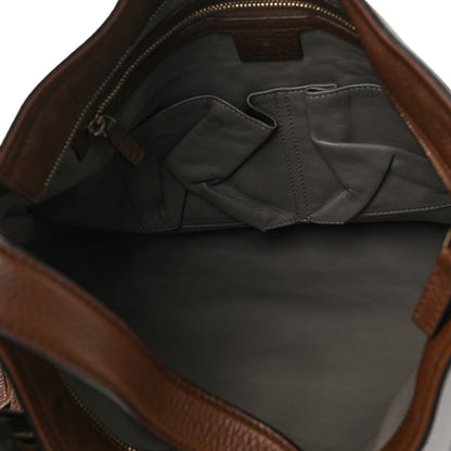 Gucci Pebbled Calfskin Lady Tassel Hobo Brown 5 of 10