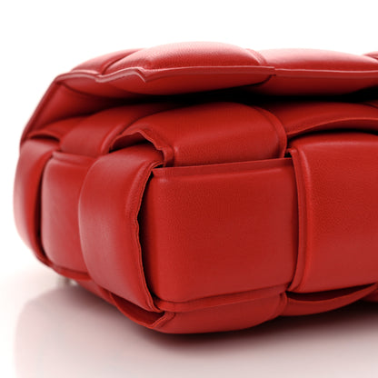 Bottega Veneta Lambskin Maxi Intreccio Padded Chain Cassette Crossbody Bag Nail Polish 9 of 13