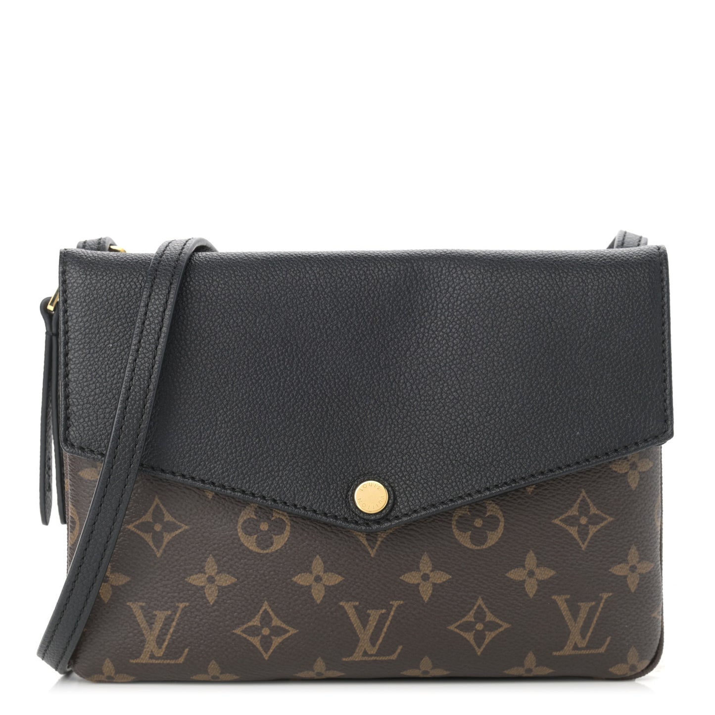 Monogram Twice Pochette Black