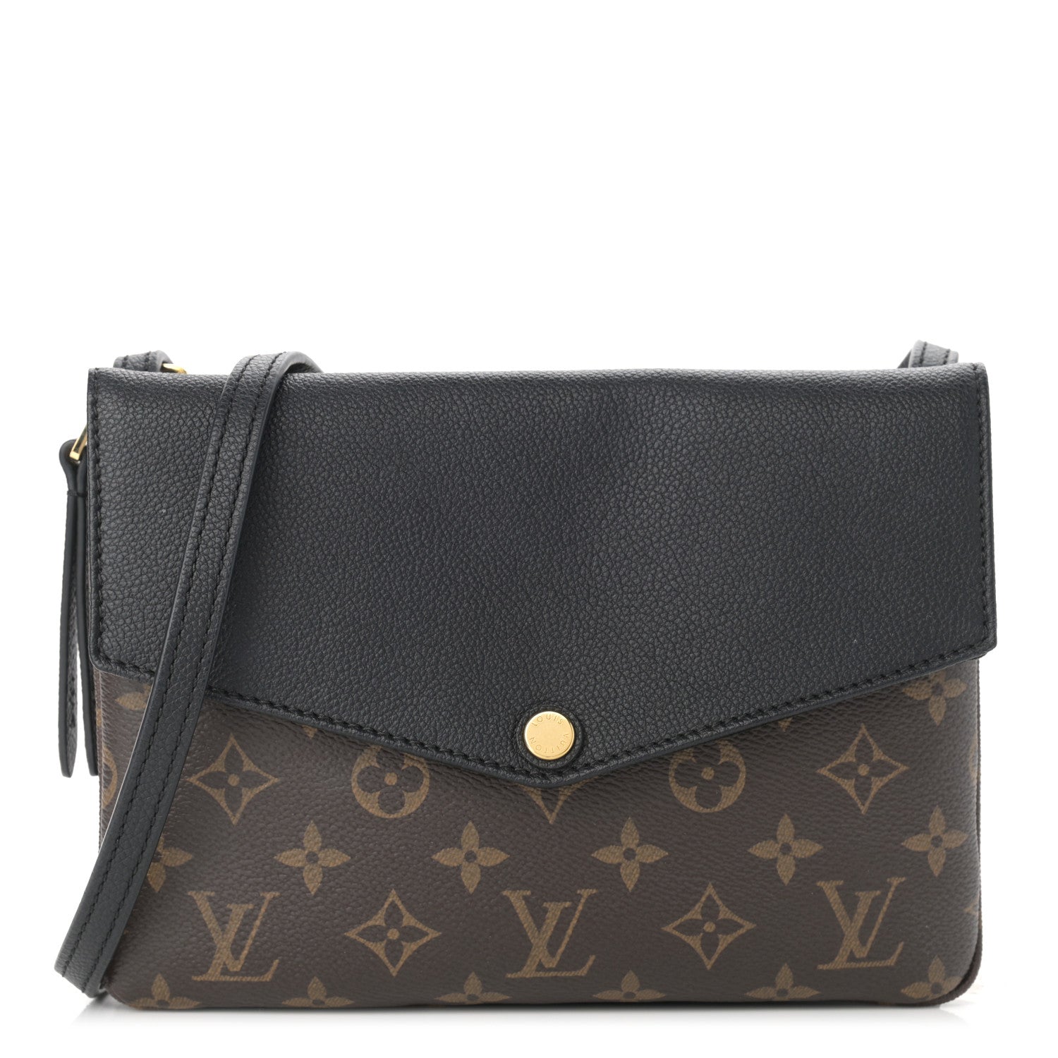 Louis Vuitton Monogram Twice Pochette Black 1 of 12