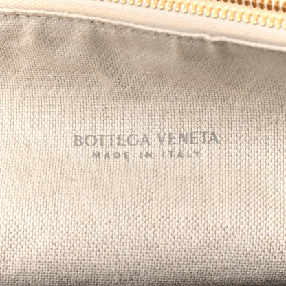 Bottega Veneta Nappa Intrecciato Linen Medium North South Tote Fondant 8 of 13