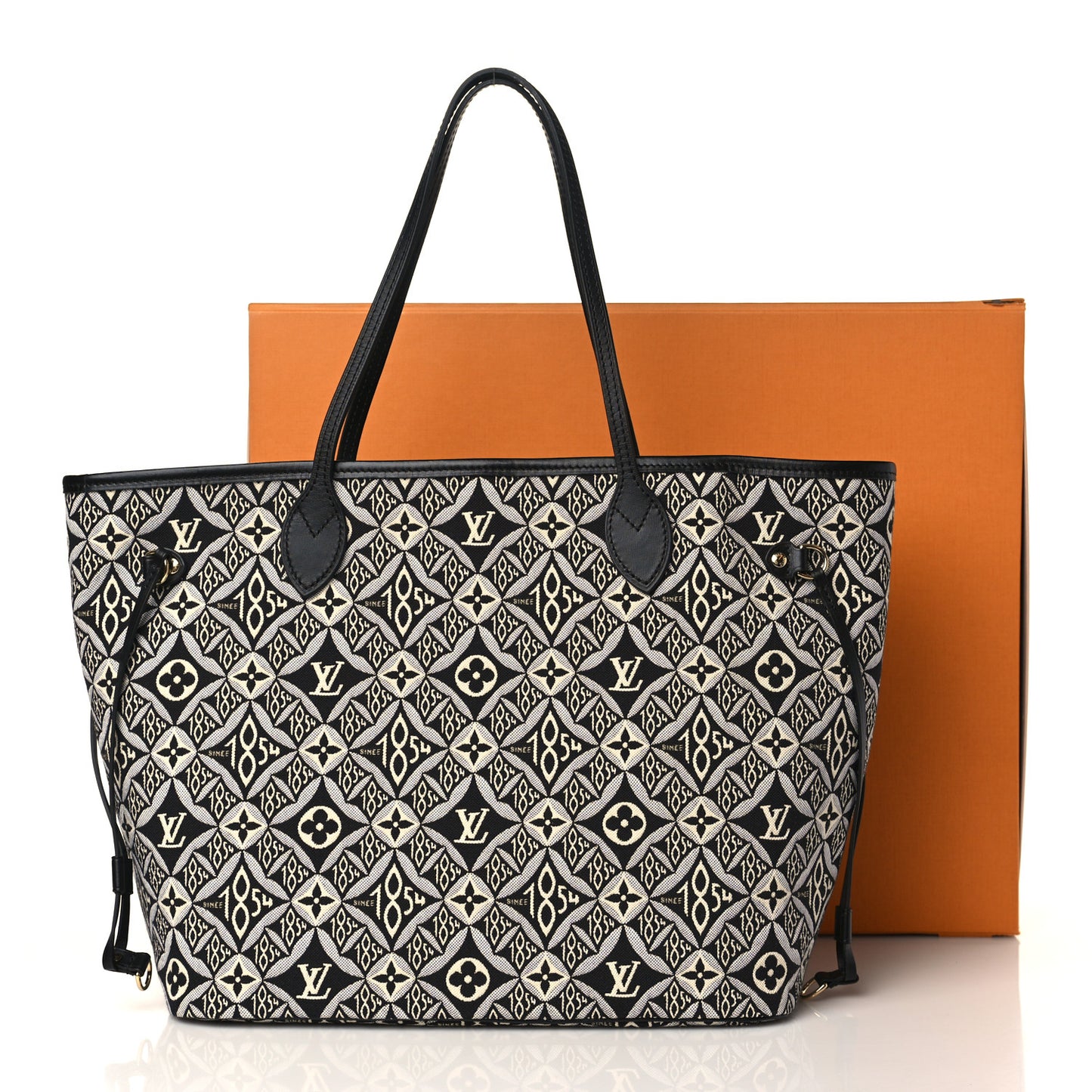 Jacquard Since 1854 Neverfull MM Grey