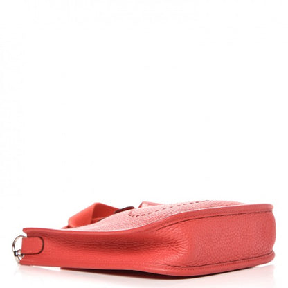 Hermes Taurillon Clemence Amazone Evelyne TPM Bougainvillea 4 of 8