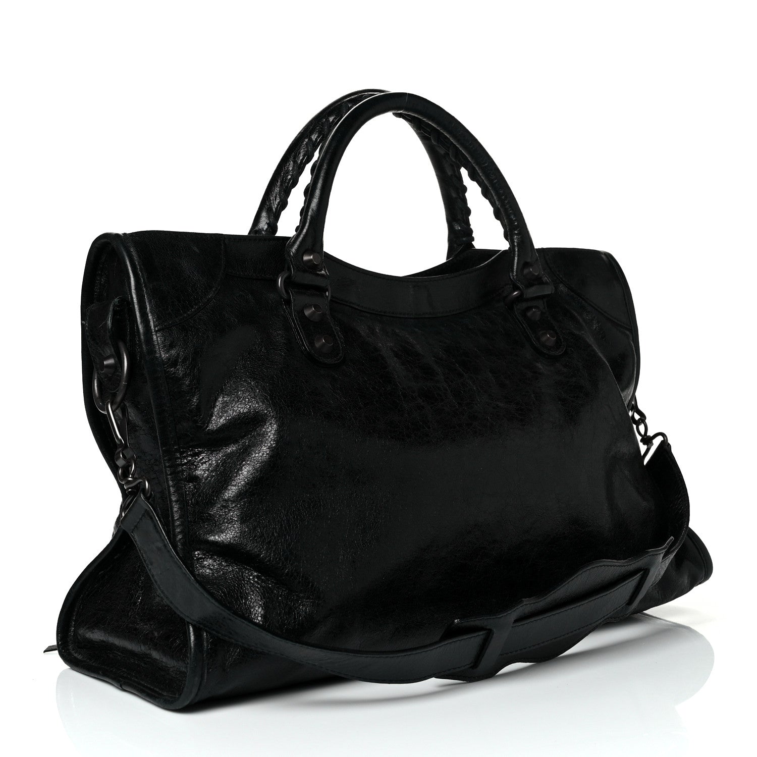 Balenciaga Agneau Classic Hardware City Black 2 of 8