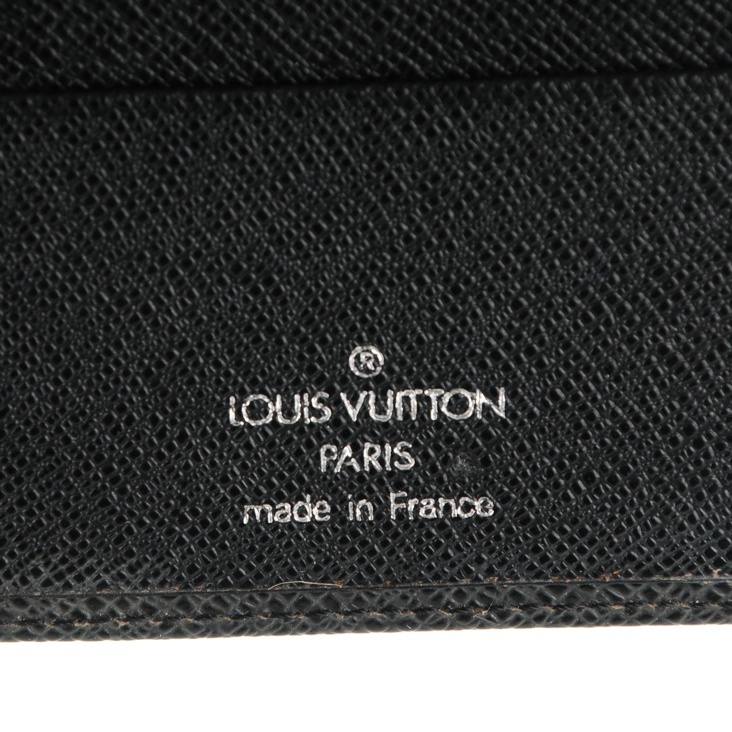 Louis Vuitton Taiga Checkbook Pocket Agenda Cover Ardoise 6 of 7