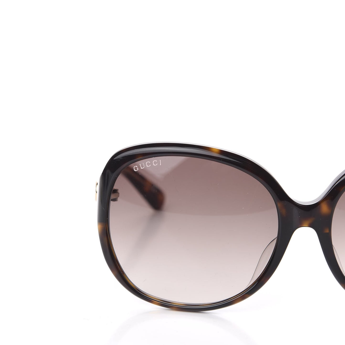 Acetate Oversized Round Sunglasses GG0080SK Tortoiseshell