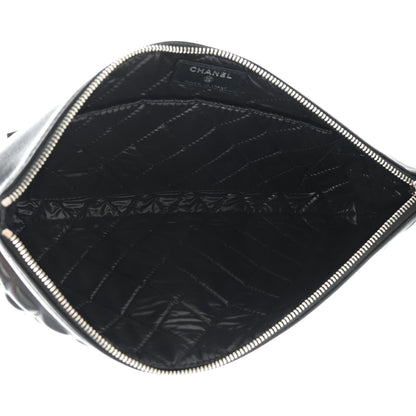 Chanel Metallic Calfskin Keyboard Pouch Black 5 of 10