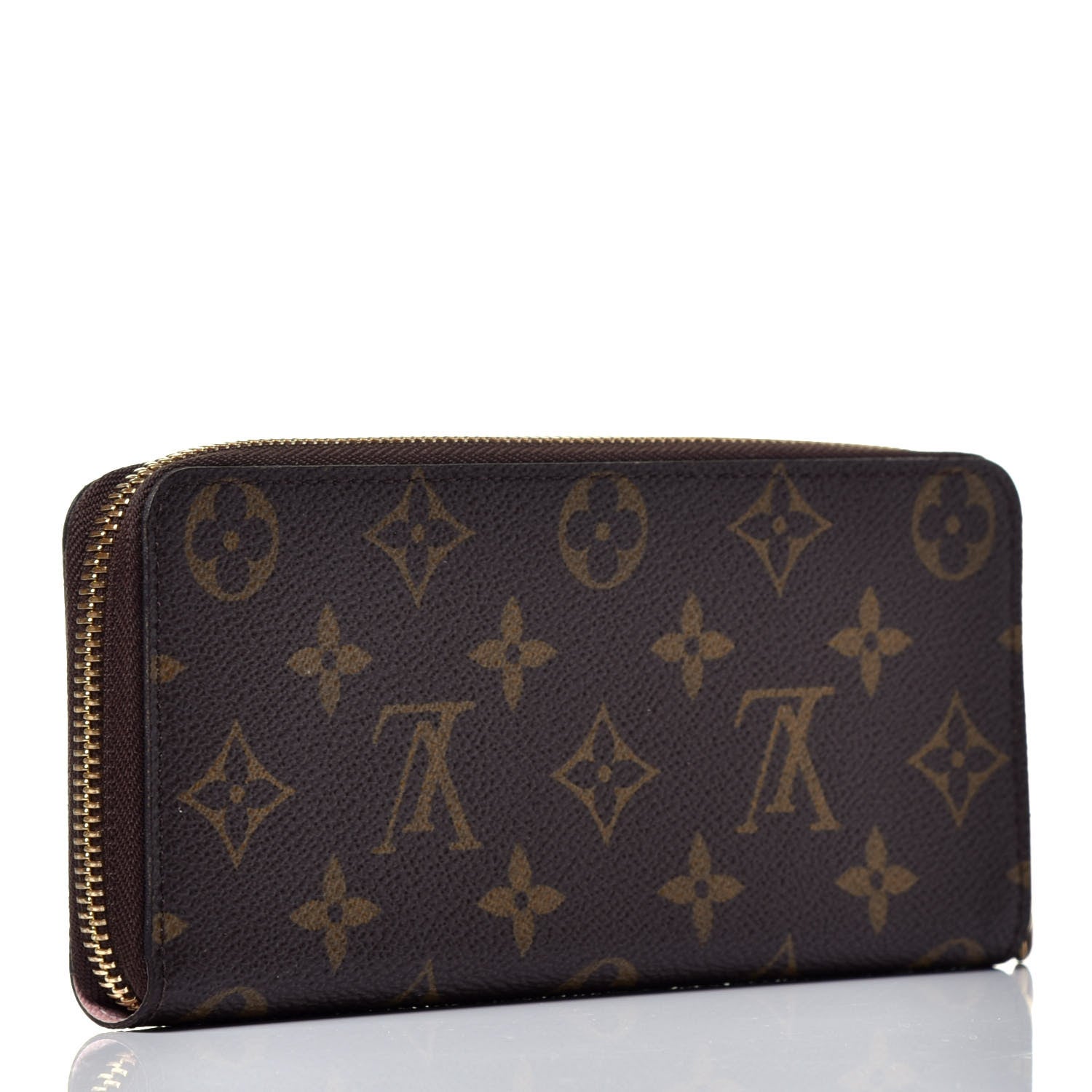 Louis Vuitton Monogram Clemence Wallet Rose Ballerine 3 of 7