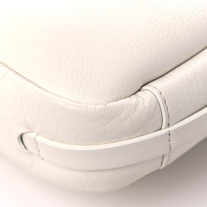 Balenciaga Calfskin Logo S Everyday Camera Bag White 7 of 14