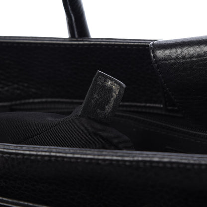Chanel Deerskin Cerf Executive Shopper Tote Black 7 of 10