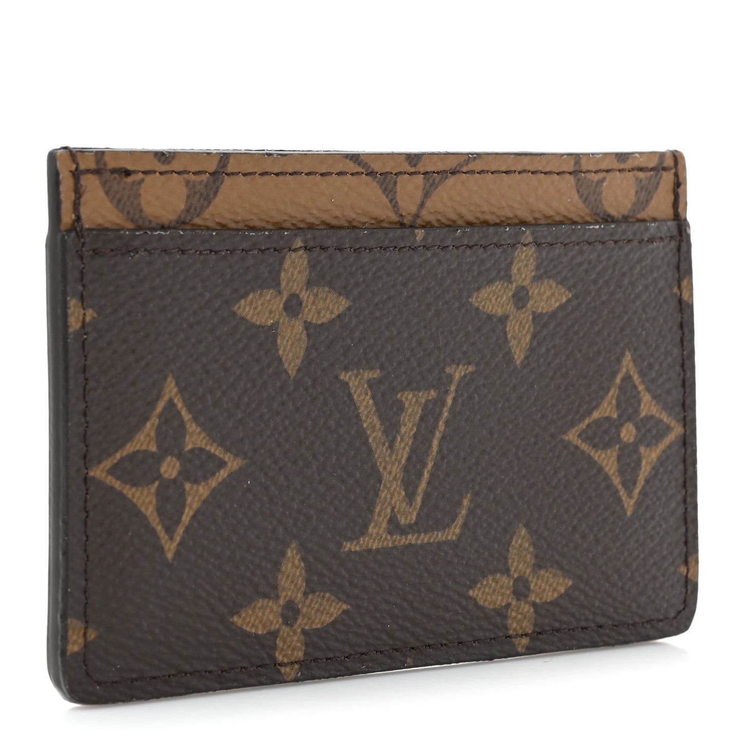 Reverse Monogram Card Holder