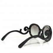Prada Baroque Sunglasses SPR 27N Black 2 of 10