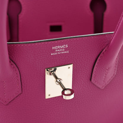 Hermes Togo Birkin 30 Rose Pourpre 7 of 10