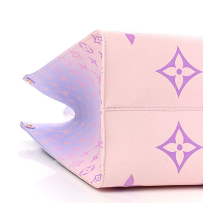 Louis Vuitton Monogram Giant Spring In The City Onthego GM Sunrise Pastel 5 of 10