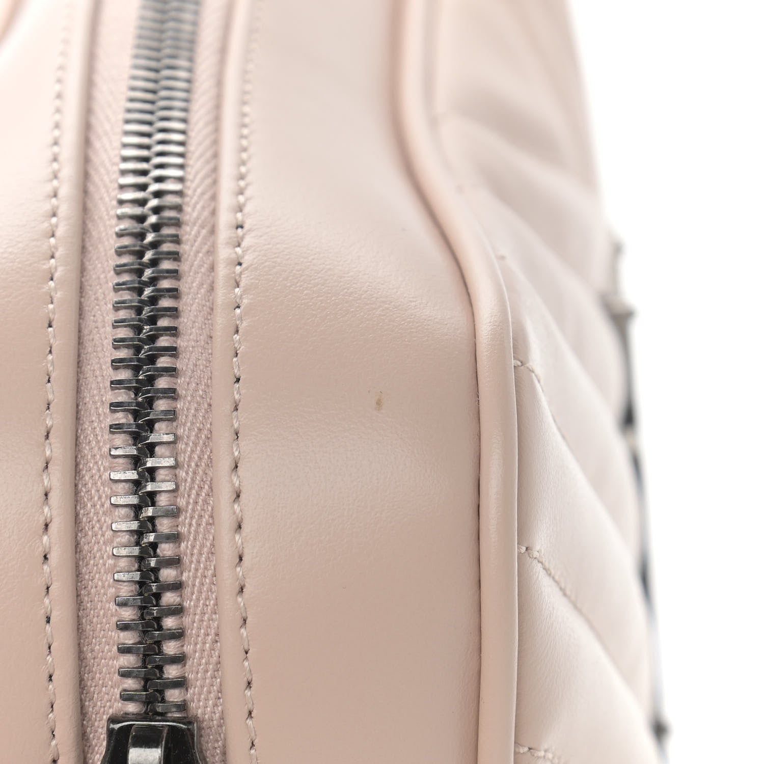 Saint Laurent Calfskin Matelasse Monogram Lou Camera Bag Washed Light Pink 12 of 12