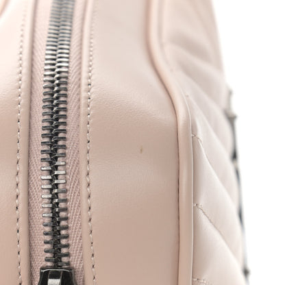 Saint Laurent Calfskin Matelasse Monogram Lou Camera Bag Washed Light Pink 12 of 12