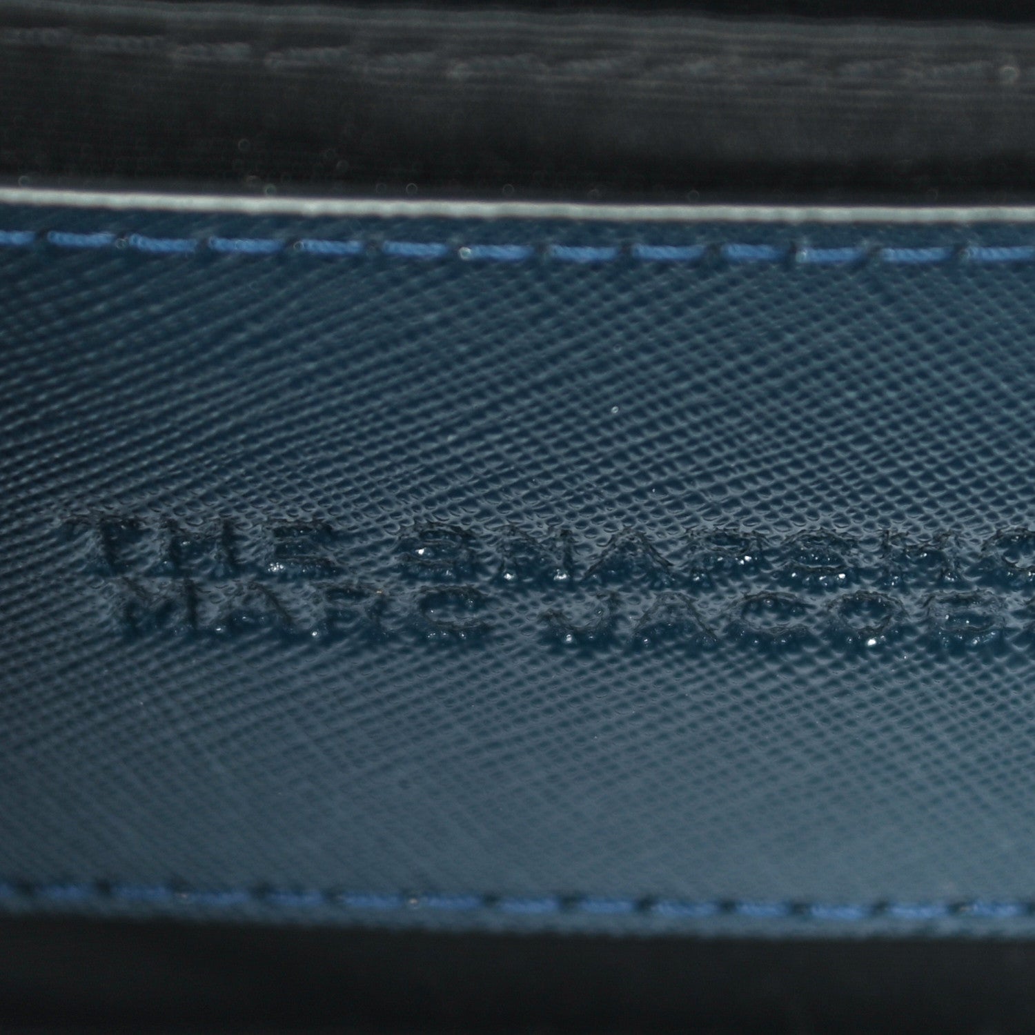 Marc Jacobs Saffiano Small Snapshot Camera Bag New Blue Sea Multicolor 7 of 11